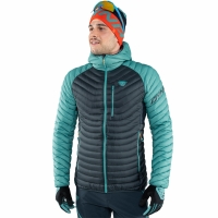 Dynafit Radical Down RDS M Hooded Jacket Storm Blue